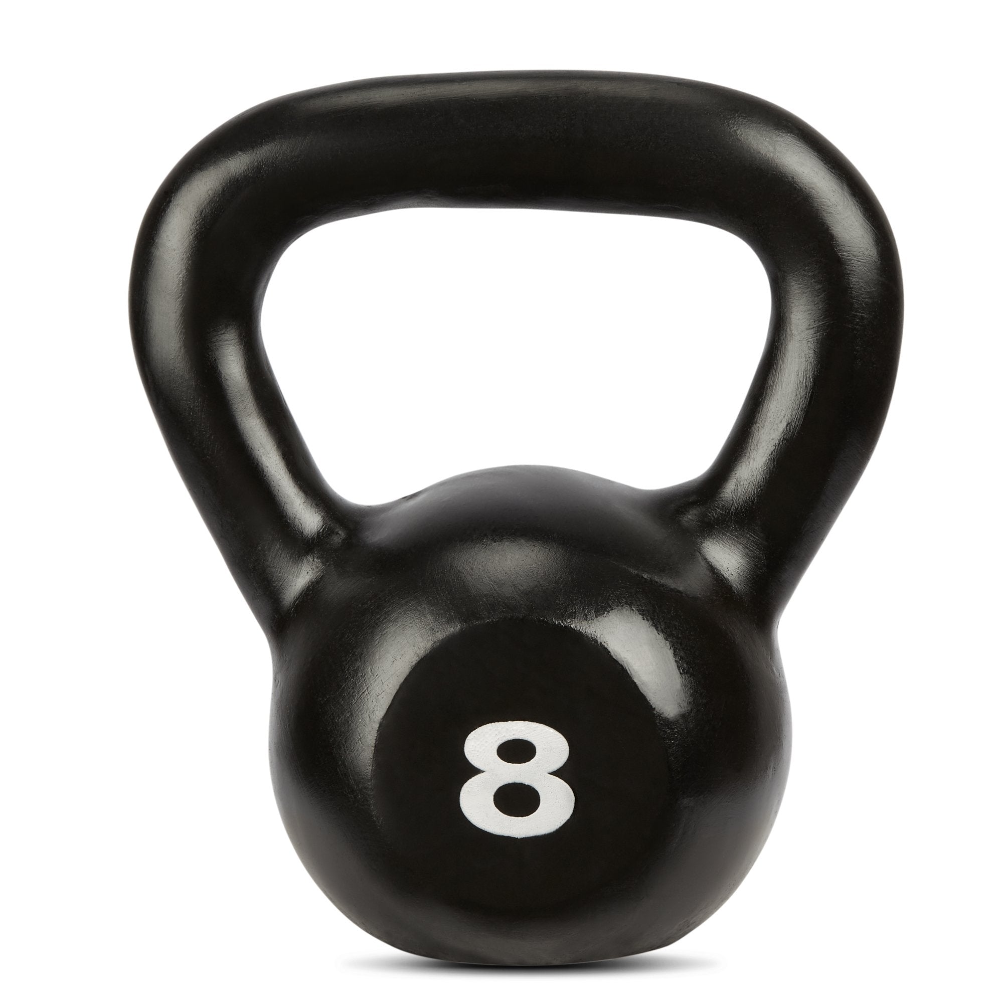 Black Cast Iron Kettlebell - 8kg