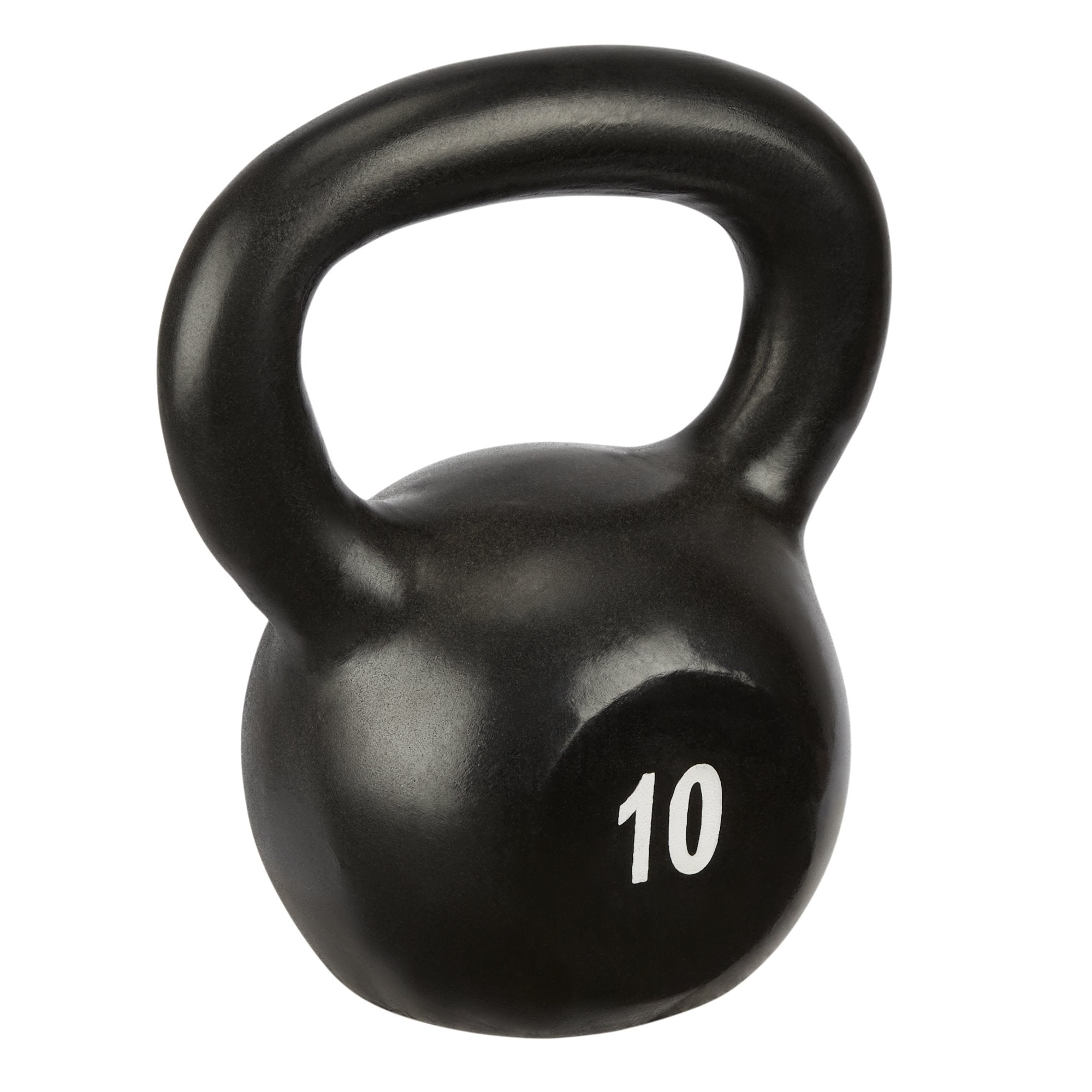 Black Cast Iron Kettlebell - 10kg Bravich LTD.