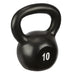 Black Cast Iron Kettlebell - 10kg Bravich LTD.