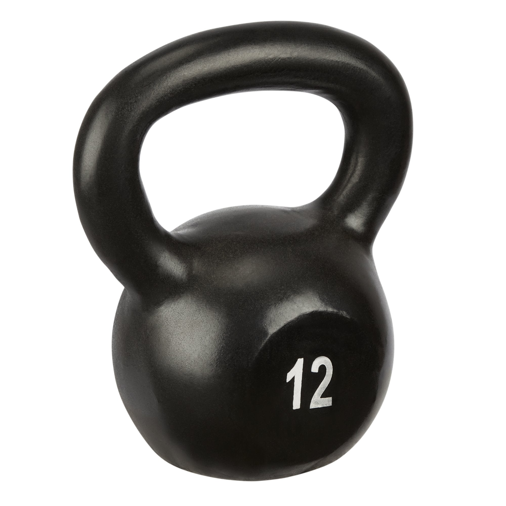 Black Cast Iron Kettlebell - 12kg Bravich LTD.