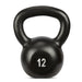 Black Cast Iron Kettlebell - 12kg Bravich LTD.