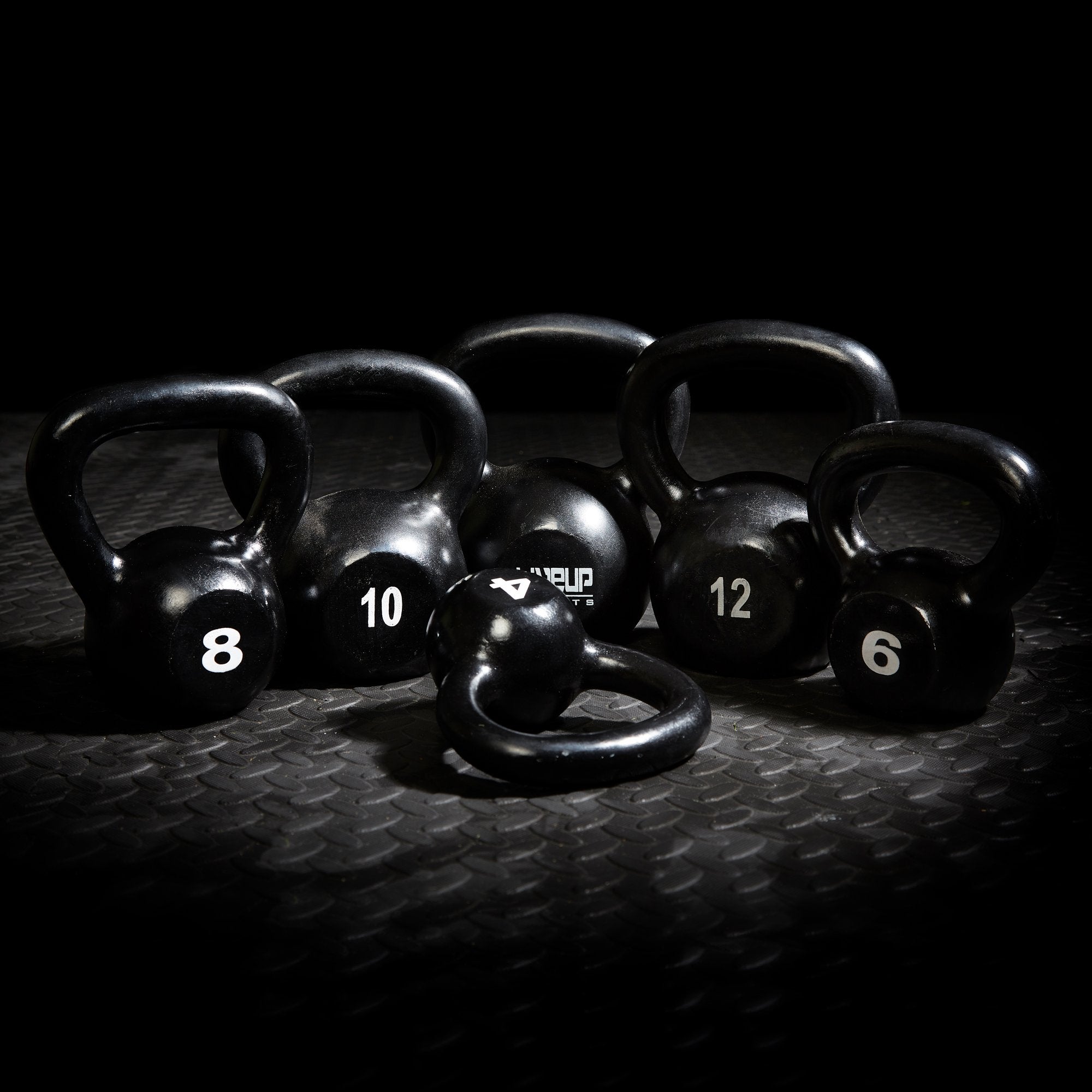 Black Cast Iron Kettlebell - 6kg Bravich LTD.