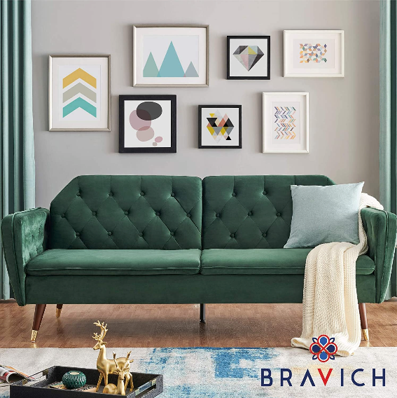 The 'Victoria' Sofa Bed - Green Bravich LTD.