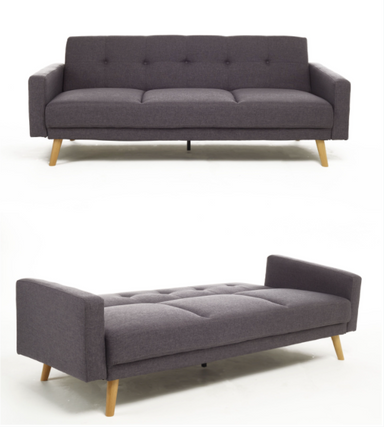 The 'Narvik' Sofa Bed - Grey Bravich LTD.