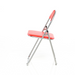 Folding Padded Office Chair - Red Bravich LTD.