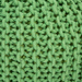 Handmade Knitted Pouffe Footstool 60cm - Green Bravich LTD.