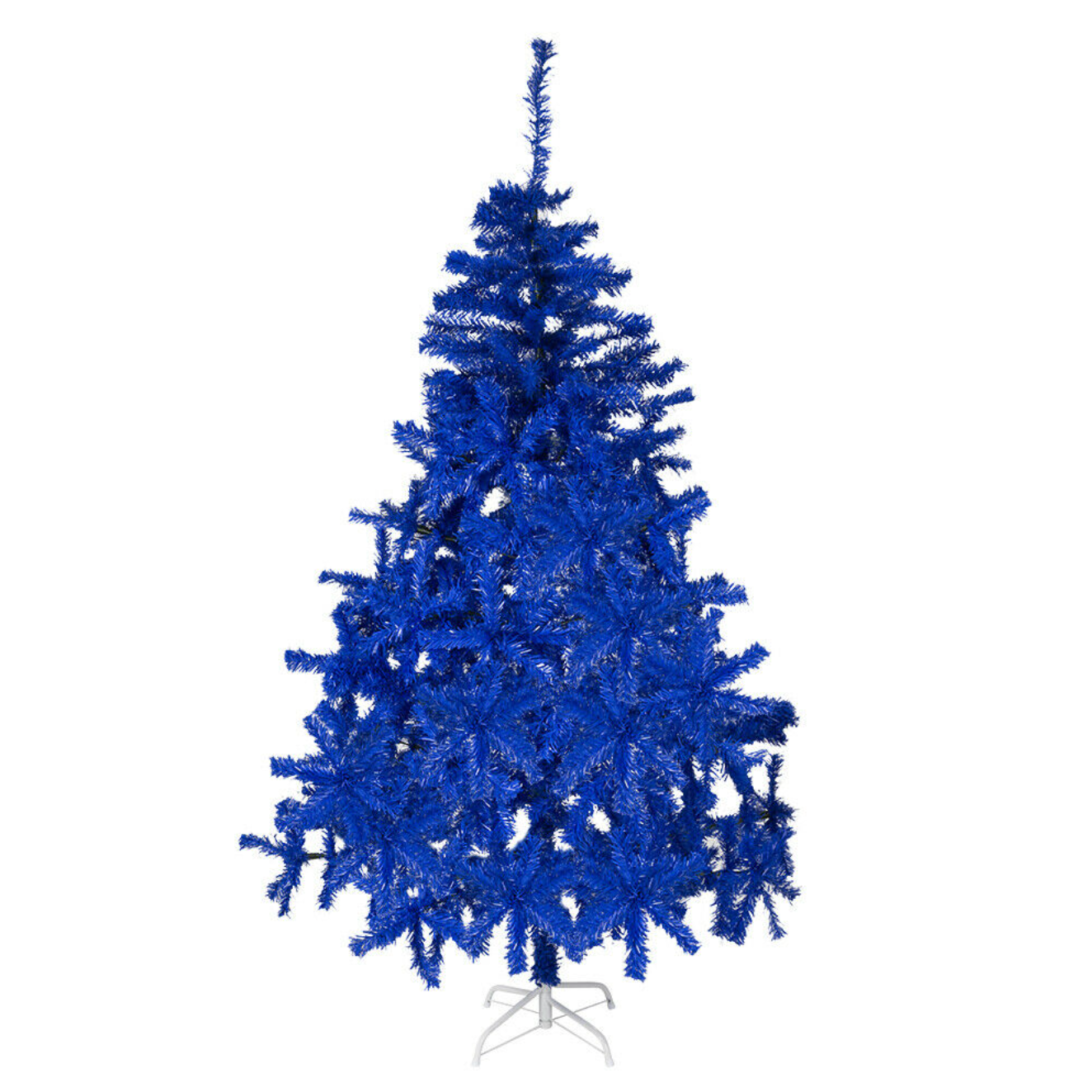 Blue Artificial Fir Christmas Tree - 4-6ft