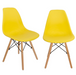 Como Retro Style Dining Chair - Yellow Bravich LTD.