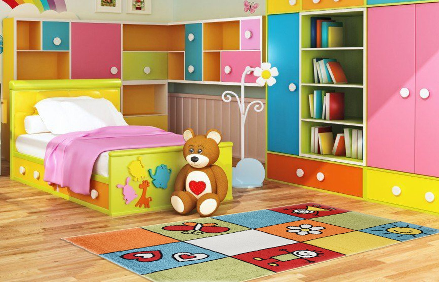 Smile Rug | Rug Masters | Children's Rugs And Mats