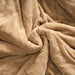Hibernate Collection Super Soft Teddy Fleece Duvet & Two Pillow Covers Set - Beige-Bargainia.com