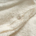Hibernate Collection Super Soft Teddy Fleece Duvet & Two Pillow Covers Set - Ivory Cream-Bargainia.com