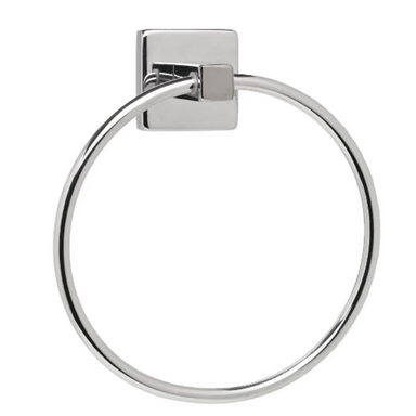 Macau Chrome Towel Ring - only5pounds.com