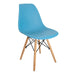 Como Retro Style Dining Chair - Royal Blue Bravich LTD.