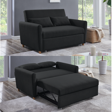 The 'Dahlia' Sofa Bed - Black Bravich LTD.