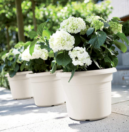 Cotton White Cylinder Plant Pot  - 34cm 8711904316228