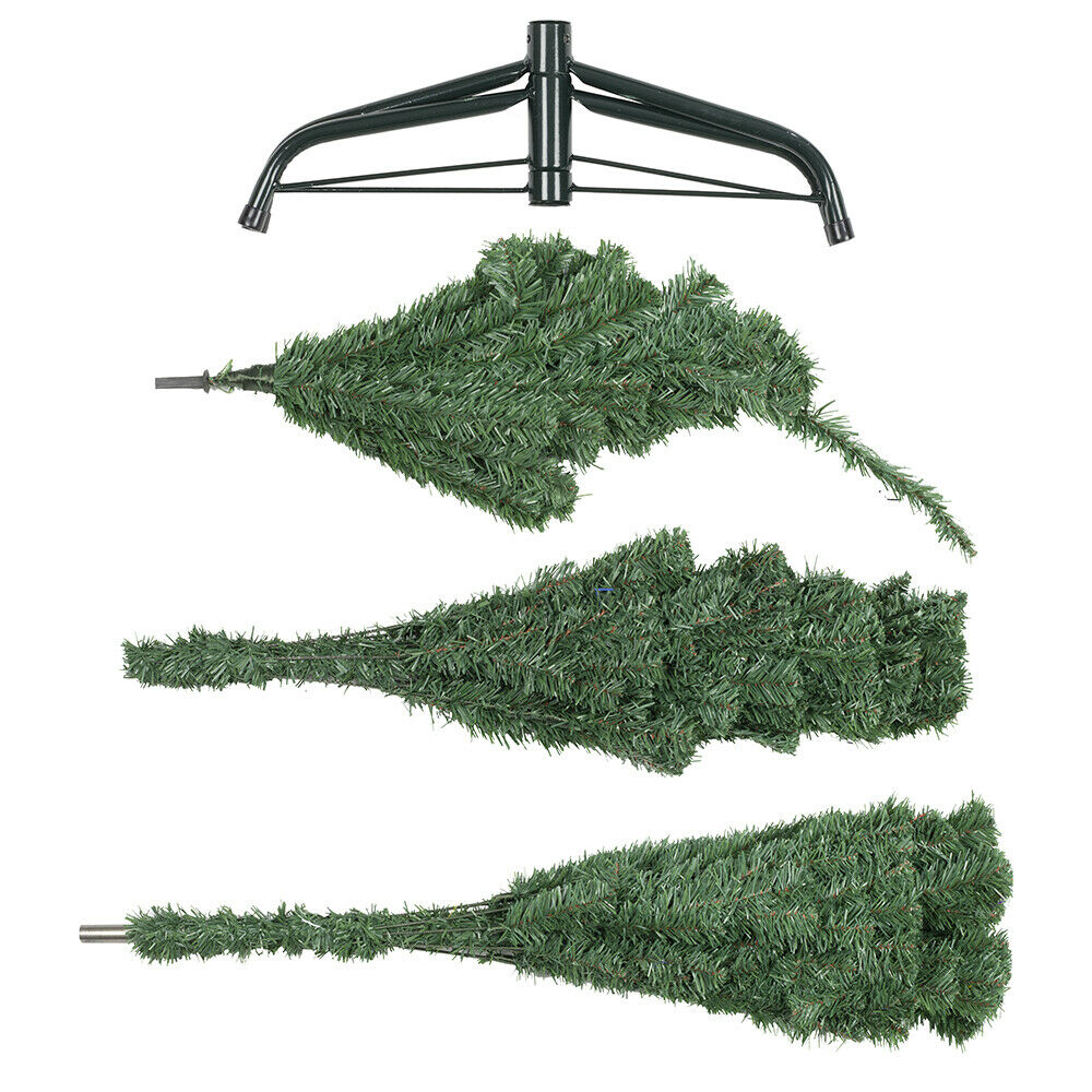 Green Artificial Fir Christmas Tree - 4-7ft